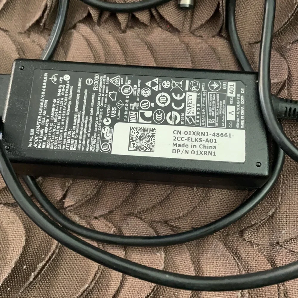 Dell 65w ac adapter in great working condition.